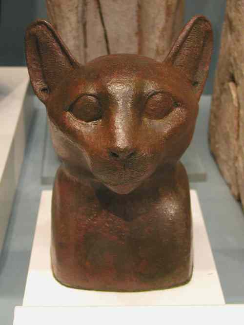 Bastet, Ptolemaic Period, British Museum. From EgyptArchive.