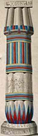 Column from Hermopolis by Johann Minutoli 1824