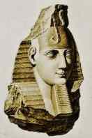 Giant Ramesses II head, now in the British Museum