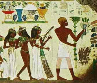 Art from the Temple of Nekht, painted photograph, Elysian Fields.