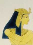Queen Nefertari, probably by Salvador Cherubini.