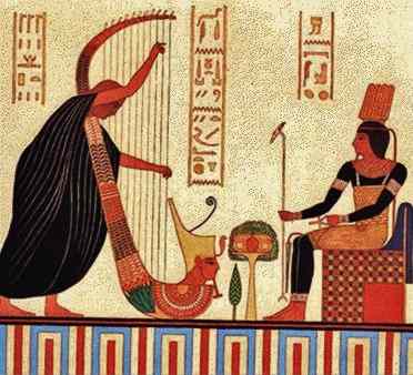 the famous harpers from the valley of the Kings