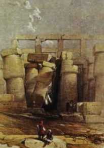 the leaning column, from the other side, seems even more unlikely to remain standing.